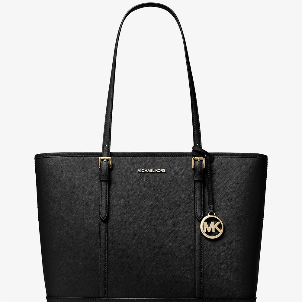 Michael Kors Black Saffiano Leather Tote